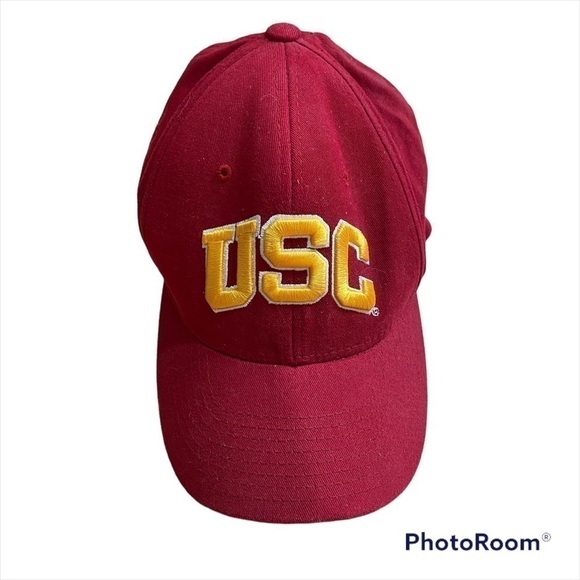USC University of South Carolina Travelers Hat Medium Large Red Gold - Picture 1 of 7